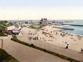 Strand von Gorleston-on-Sea.