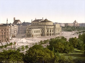 The Burgtheater.