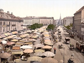 The Naschmarkt.