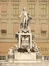 The Mozart Monument.