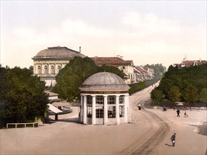 Spring house and casino.