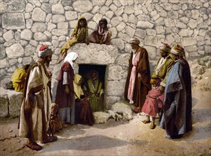 The tomb of Lazarus.