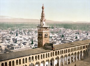 General view and Minaret of the Bride.