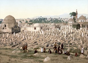 The cemetery where the family of Mahomet are burried.