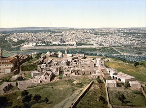 General view of Jerusalem.