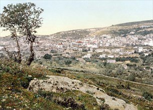 Looking from East to the village of Nazareth.