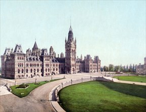 Parliament buildings.