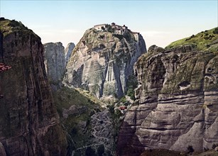 The monastery of Meteora.