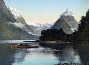 The Mitre Peak and Sinbad Gully.