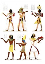 Fig. 12. Rameses VII. Fig. 13. Rameses IX. Fig. 14. Rameses X. Fig. 15. Amenemses. Fig. 16.