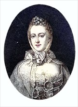 Franziska Theresia Imperial Countess of Hohenheim.