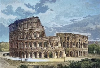 The Colosseum or Coliseum.