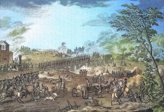 Storming of the bridge of Lodi on May 10.