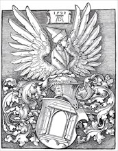 The coat of arm of Durer.