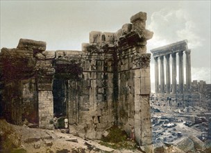 View of two temples