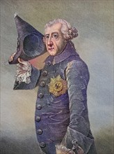 Portrait of Frederick II or Frederick the Great