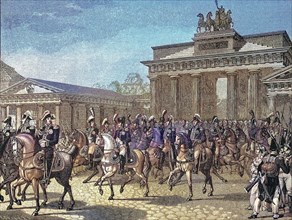 The entry of Napoleon I into Berlin