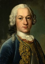 Portrait of Hieronymus Georg von Holzhausen (1726-1755), From the noble family Holzhausen,