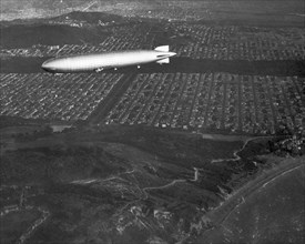 Graf Zeppelin Over San Francisco