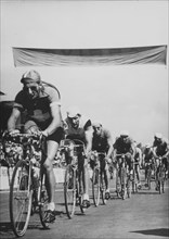 WC Varese 1951: Ferdi Kübler on his way for the championship.