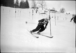 Fernand Grosjean, combination slalom 1947.