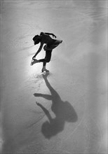 European Figure Skating Championship 1947 in Davos: Barbara Ann Scott.