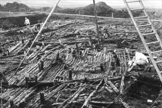 Excavation near Thayingen.