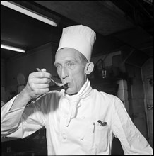 Cook at Work, around 1965.