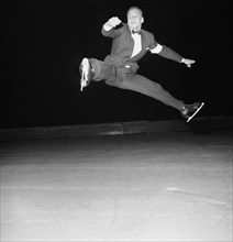 Figure skating ECH 1951 Zurich: Helmut Seibt, 1951.