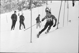 Skiing world cup slalom Oberstaufen 1969: Annerv?sli Zryd.