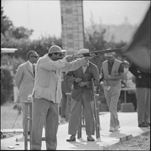 Olympic Games Rome 1960: Clay-pigeon shooting, Galliano Rossini.