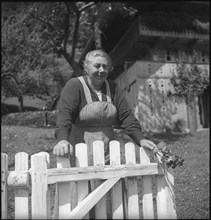 Elisabeth Baumgartner, poet around 1930.