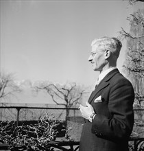 Former chancellor Dr. Kurt Schuschnigg, 1946.