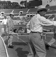 Olympic Games Rome 1960: Broken leg of Vladimir Bulatov.