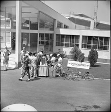 Rome 1960: Ovomaltine stand.