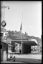 WW 2: border in Chiasso, 1943.