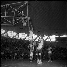 Olympic Games Rome 1960: Olympic champion USA vs Yugoslavia.