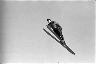 Mario Cecchinato in Oberstdorf, 1960.