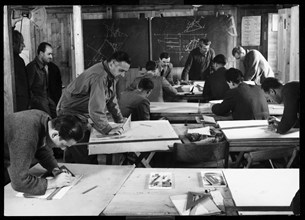 Polish Internees in Switzerland, 1945.