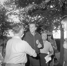 Olympic Games Rome 1960: Olympic champion Ferenc Nemeth.