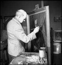 Paul basilius Barth, painter around 1940