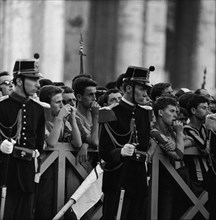 Olympic Games Rome 1960: Pope audience for the athletes.