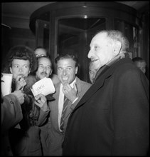 Albert Devèze in Geneva, 1950.