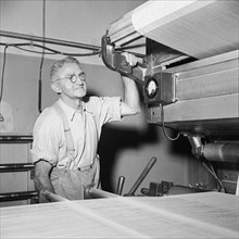 Rudolf Oberholzer, textile worker.