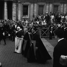 Olympic Games Rome 1960: Pope audience for the athletes.