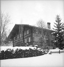 Field Marshal Montgomery's chalet, 1946