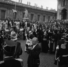 Olympic Games Rome 1960: Pope audience for the athletes.