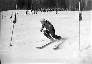 Skier Fernand Grosjean around 1950.