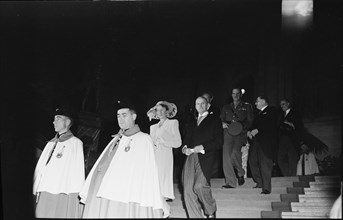 Charlotte of Luxembourg with federal president Etter, Berne 1947