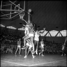 Olympic Games Rome 1960: Olympic champion USA vs Yugoslavia.